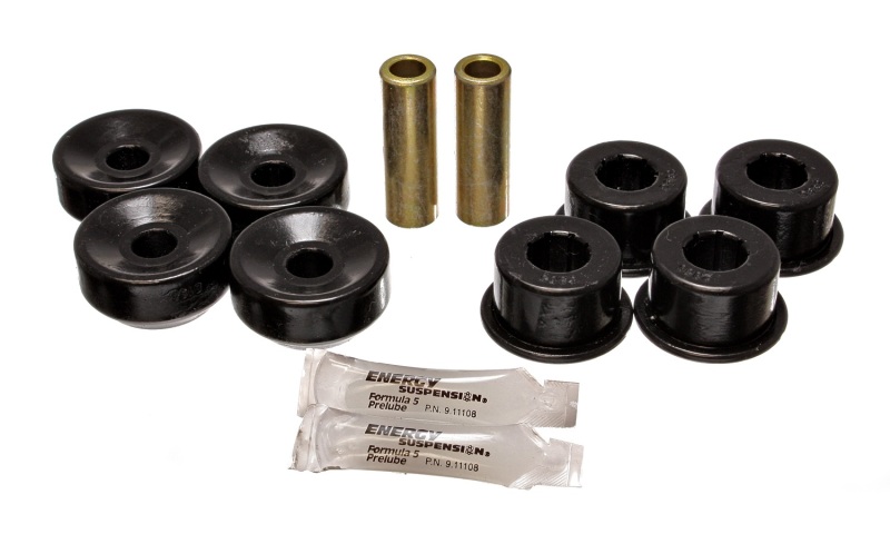 Honda Prelude Shock Bushing Set - Rear - Energy Suspension - Performance Polyurethane - Black - `92-`01